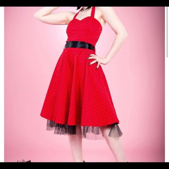 halter top swing dress